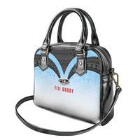 Fijian Rugby Shoulder Handbag Tapa Pattern Retro Sporty Style LT03 - Polynesian Pride