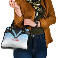 Fijian Rugby Shoulder Handbag Tapa Pattern Retro Sporty Style LT03 - Polynesian Pride