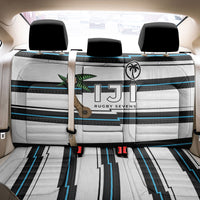 Fijian Rugby Sevens Back Car Seat Cover Masi Tapa Pattern Stripes Sporty Style LT03 - Polynesian Pride