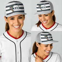 Fijian Rugby Sevens Baseball Net Cap Masi Tapa Pattern Stripes Sporty Style LT03 - Polynesian Pride