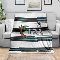 Fijian Rugby Sevens Blanket Masi Tapa Pattern Stripes Sporty Style LT03 - Polynesian Pride