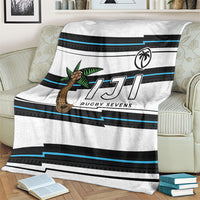 Fijian Rugby Sevens Blanket Masi Tapa Pattern Stripes Sporty Style LT03 - Polynesian Pride