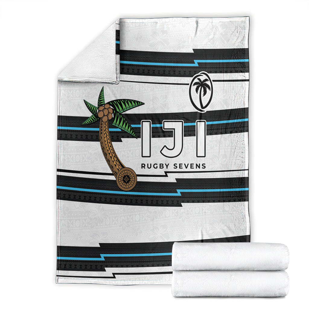 Fijian Rugby Sevens Blanket Masi Tapa Pattern Stripes Sporty Style LT03 - Polynesian Pride