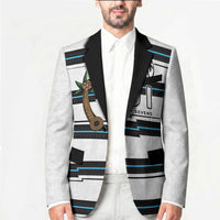 Custom Fijian Rugby Sevens Blazer Masi Tapa Pattern Stripes Sporty Style LT03 - Polynesian Pride