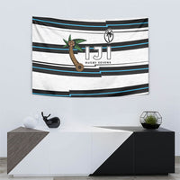 Fijian Rugby Sevens Tapestry Masi Tapa Pattern Stripes Sporty Style LT03 - Polynesian Pride