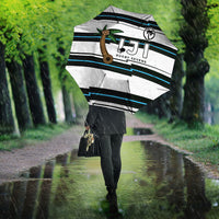 Fijian Rugby Sevens Umbrella Masi Tapa Pattern Stripes Sporty Style LT03 - Polynesian Pride