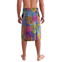 Custom Fijian Rugby Lavalava Colorful Coral Reef Pre Match Design LT03 - Polynesian Pride