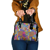 Fijian Rugby Shoulder Handbag Colorful Coral Reef Pre Match Design LT03 One Size Multicolor - Polynesian Pride