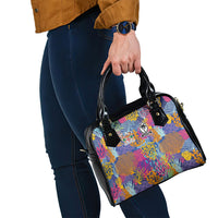 Fijian Rugby Shoulder Handbag Colorful Coral Reef Pre Match Design LT03 - Polynesian Pride