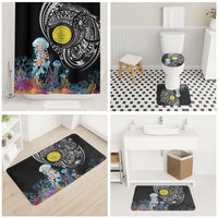Palau Jellyfish Bathroom Set Coral Reef with Polynesian Pattern LT03 - Polynesian Pride