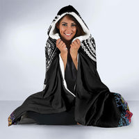 Palau Jellyfish Hooded Blanket Coral Reef with Polynesian Pattern LT03 - Polynesian Pride