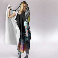 Palau Jellyfish Hooded Blanket Coral Reef with Polynesian Pattern LT03 - Polynesian Pride