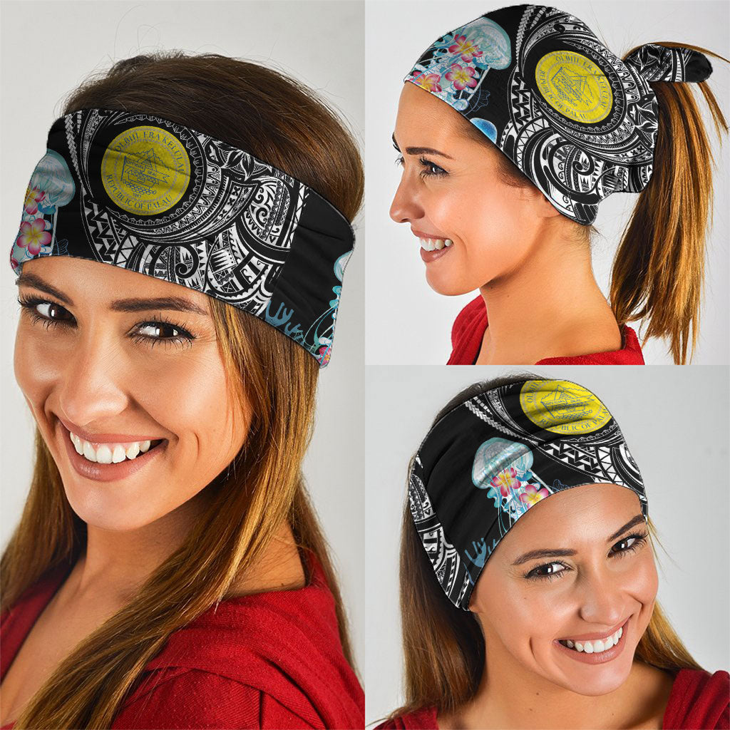 Palau Jellyfish Neck Gaiter Coral Reef with Polynesian Pattern LT03 - Polynesian Pride