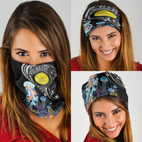 Palau Jellyfish Neck Gaiter Coral Reef with Polynesian Pattern LT03 - Polynesian Pride
