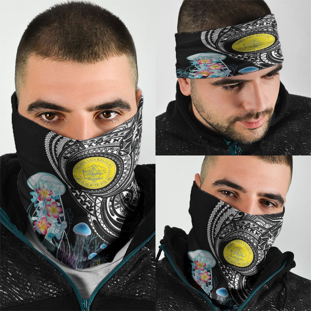 Palau Jellyfish Neck Gaiter Coral Reef with Polynesian Pattern LT03 - Polynesian Pride