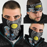 Palau Jellyfish Neck Gaiter Coral Reef with Polynesian Pattern LT03 - Polynesian Pride