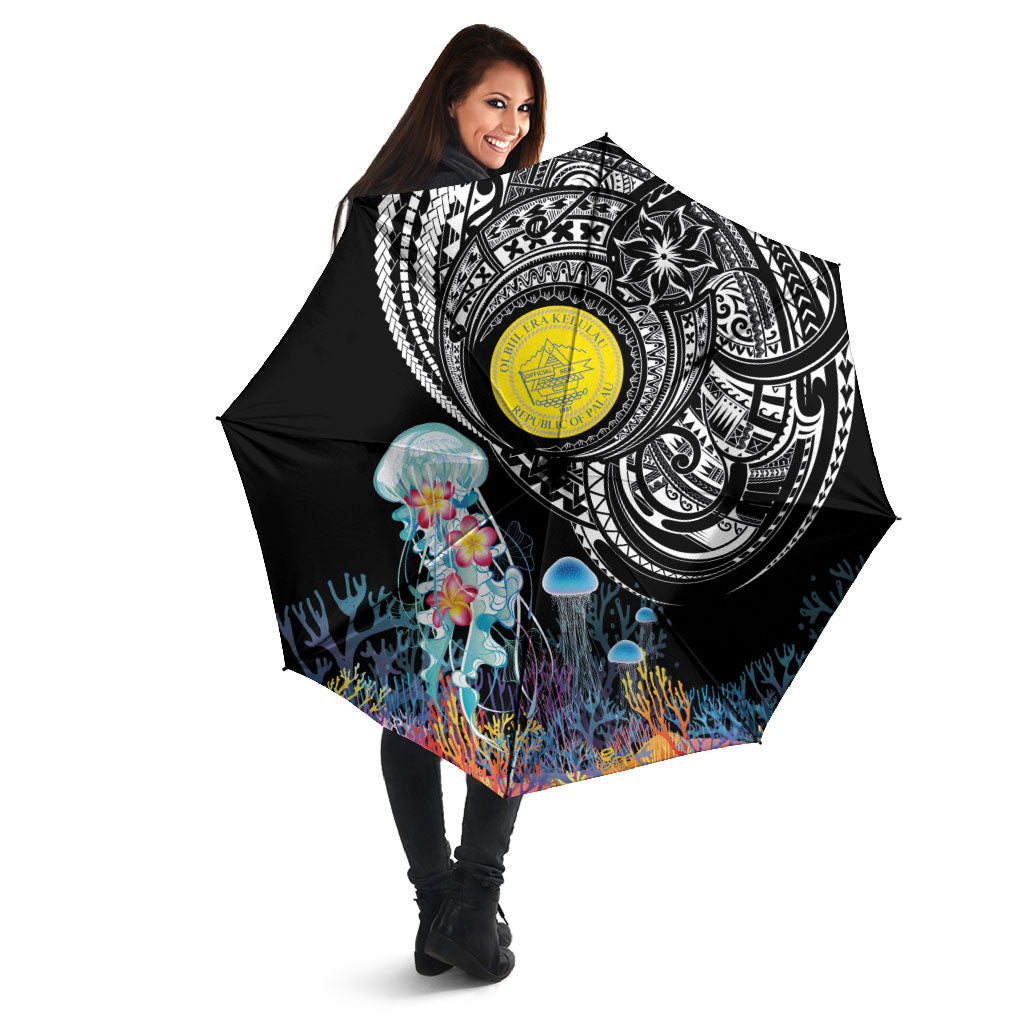 Palau Jellyfish Umbrella Coral Reef with Polynesian Pattern LT03 - Polynesian Pride