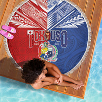 Tokouso Tonga Samoa Beach Blanket Proud of Brotherhood LT03 - Polynesian Pride