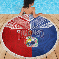 Tokouso Tonga Samoa Beach Blanket Proud of Brotherhood LT03 - Polynesian Pride