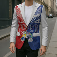 Personalised Tokouso Tonga Samoa Blazer Proud of Brotherhood LT03 - Polynesian Pride
