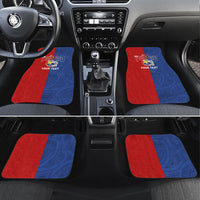Personalised Tokouso Tonga Samoa Car Mats Proud of Brotherhood LT03 Set 4pcs Multicolor - Polynesian Pride