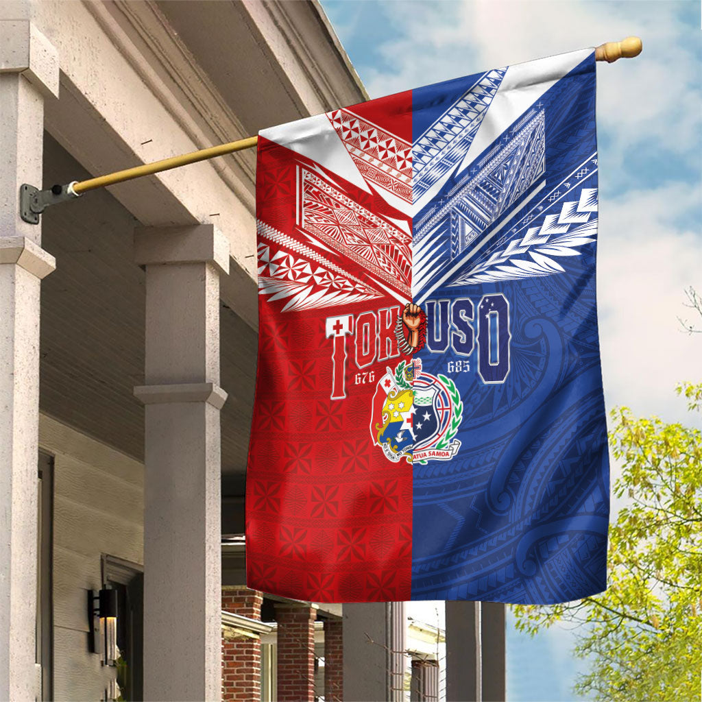 Tokouso Tonga Samoa Garden Flag Proud of Brotherhood LT03 House Flag Multicolor - Polynesian Pride