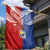 Tokouso Tonga Samoa Garden Flag Proud of Brotherhood LT03 - Polynesian Pride