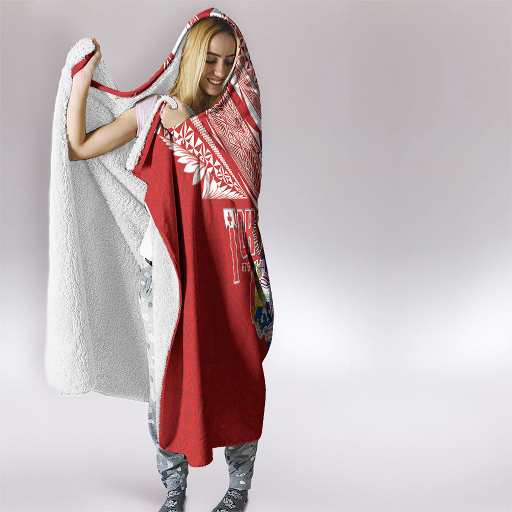 Tokouso Tonga Samoa Hooded Blanket Proud of Brotherhood LT03 - Polynesian Pride