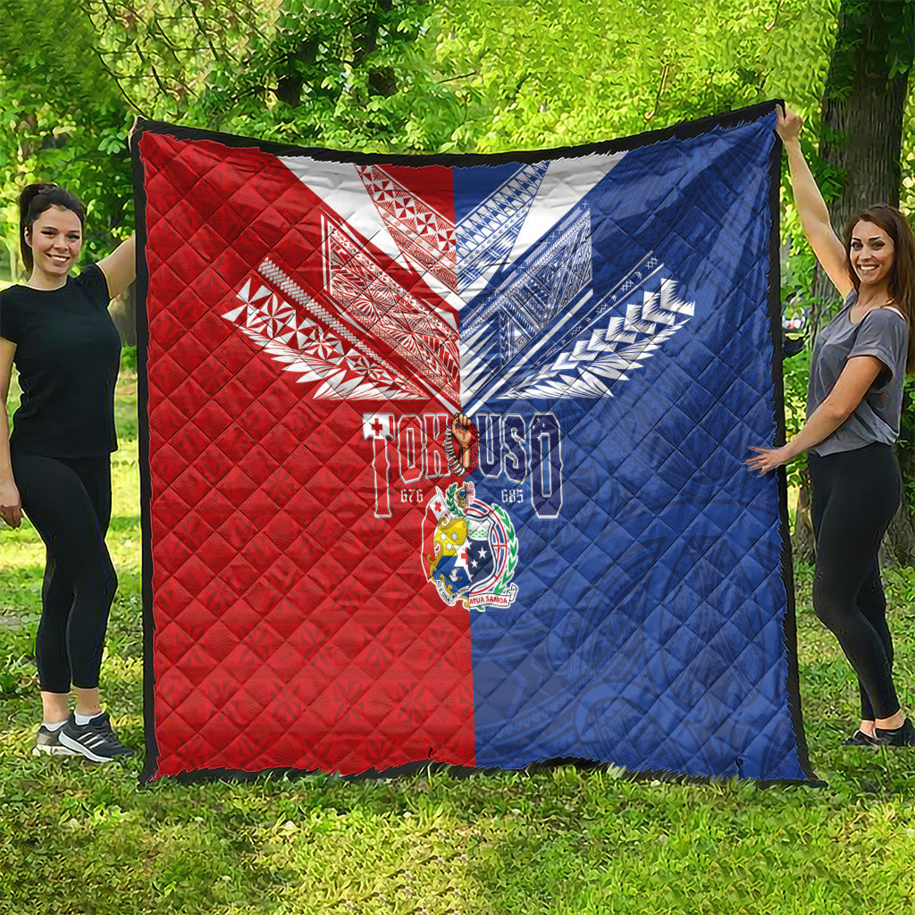 Tokouso Tonga Samoa Quilt Proud of Brotherhood LT03 - Polynesian Pride