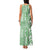 Hawaii Family Matching Tank Maxi Dress and Hawaiian Shirt Aloha Tropical Plants Tribal Pattern Green Version LT03 - Polynesian Pride