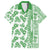 Hawaii Hawaiian Shirt Aloha Tropical Plants Tribal Pattern Green Version LT03 Green - Polynesian Pride