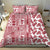 Hawaii Bedding Set Aloha Tropical Plants Tribal Pattern Red Version LT03 - Polynesian Pride