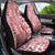 Hawaii Car Seat Cover Aloha Tropical Plants Tribal Pattern Red Version LT03 - Polynesian Pride