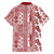 Hawaii Hawaiian Shirt Aloha Tropical Plants Tribal Pattern Red Version LT03 - Polynesian Pride