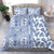 Hawaii Bedding Set Aloha Tropical Plants Tribal Pattern Blue Version LT03 - Polynesian Pride