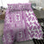 Hawaii Bedding Set Aloha Tropical Plants Tribal Pattern Pink Version LT03 - Polynesian Pride