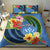 Kosrae Constitution Day Bedding Set Hibiscus Mix Maori Tattoo Pattern LT03 - Polynesian Pride