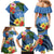 Kosrae Constitution Day Family Matching Mermaid Dress and Hawaiian Shirt Hibiscus Mix Maori Tattoo Pattern LT03 - Polynesian Pride