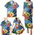 Kosrae Constitution Day Family Matching Puletasi and Hawaiian Shirt Hibiscus Mix Maori Tattoo Pattern LT03 - Polynesian Pride