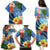 Kosrae Constitution Day Family Matching Puletasi and Hawaiian Shirt Hibiscus Mix Maori Tattoo Pattern LT03 - Polynesian Pride