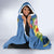 Kosrae Constitution Day Hooded Blanket Hibiscus Mix Maori Tattoo Pattern LT03 - Polynesian Pride