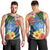 Kosrae Constitution Day Men Tank Top Hibiscus Mix Maori Tattoo Pattern LT03 - Polynesian Pride