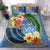 Kosrae Bedding Set Hibiscus Mix Maori Tattoo Pattern LT03 - Polynesian Pride