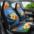 Kosrae Car Seat Cover Hibiscus Mix Maori Tattoo Pattern LT03 - Polynesian Pride