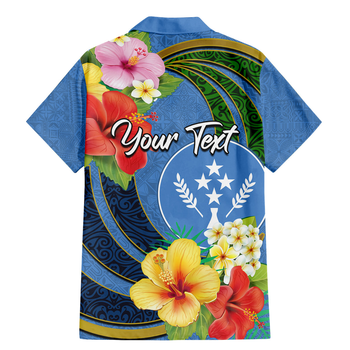 Kosrae Family Matching Mermaid Dress and Hawaiian Shirt Hibiscus Mix Maori Tattoo Pattern LT03 - Polynesian Pride