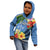 Kosrae Kid Hoodie Hibiscus Mix Maori Tattoo Pattern LT03 - Polynesian Pride