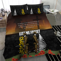 New Zealand and Australia ANZAC Day Bedding Set Soldier and Last Post Camouflage Pattern LT03 - Polynesian Pride