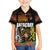 New Zealand and Australia ANZAC Day Kid Hawaiian Shirt Soldier and Last Post Camouflage Pattern LT03 Kid Black - Polynesian Pride