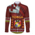Tonga Independence Day Family Matching Mermaid Dress and Hawaiian Shirt National Flag and Emblem with Ngatu Art Pattern