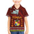Tonga Independence Day Family Matching Mermaid Dress and Hawaiian Shirt National Flag and Emblem with Ngatu Art Pattern